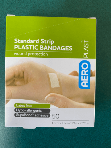 <b>Standard Plastic Strips 50 Box</b>