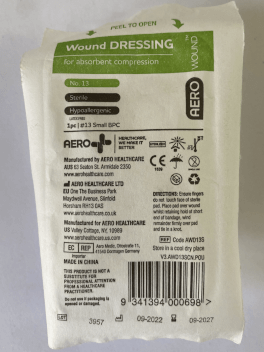 <b>&nbsp;Wound Dressing No.13</b>