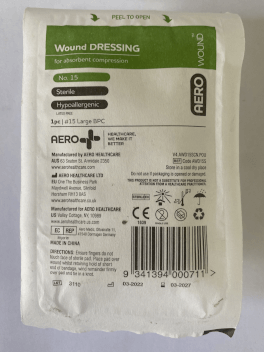<b>Wound Dressing No.15</b>