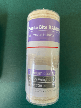 <b>Small Snake Bite Bandage 10 x 4 + ind</b>
