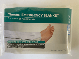 <b>Emergency Blanket&nbsp;</b>