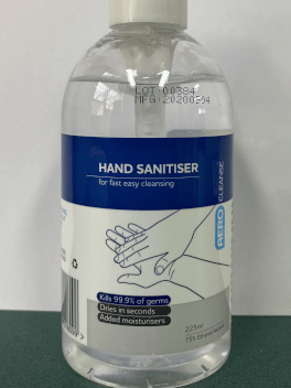 <b>Hand Sanitiser 225ml</b>